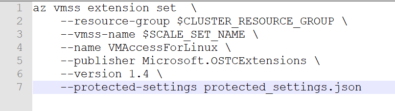 AKS – Adding SSH Keys to VMSS Nodes