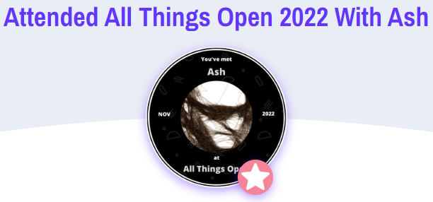 Get an NFT at All Things Open 2022